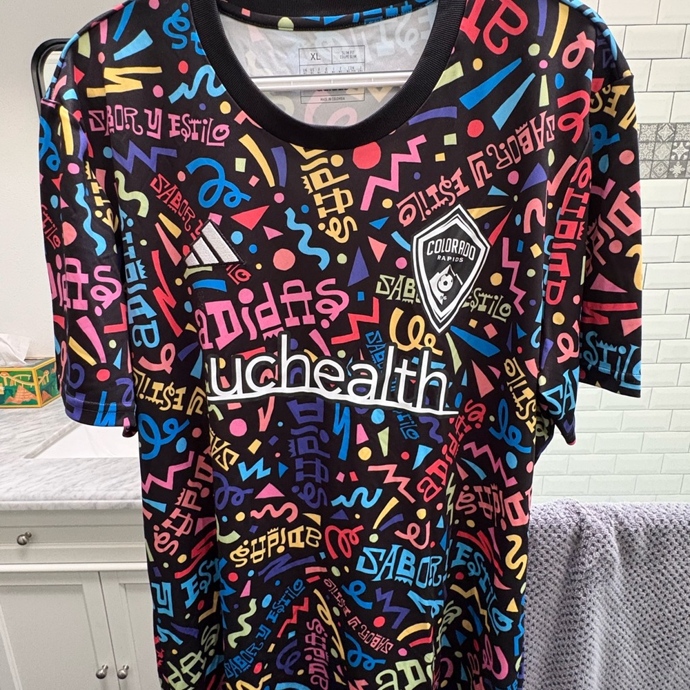 Adidas Colorado Rapids Hispanic Heritage Warmup Jersey
